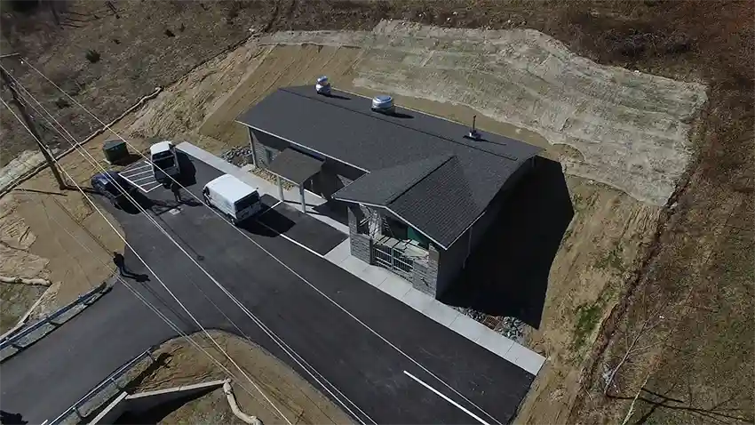 After photo of Boone, NC Booster Pump Station