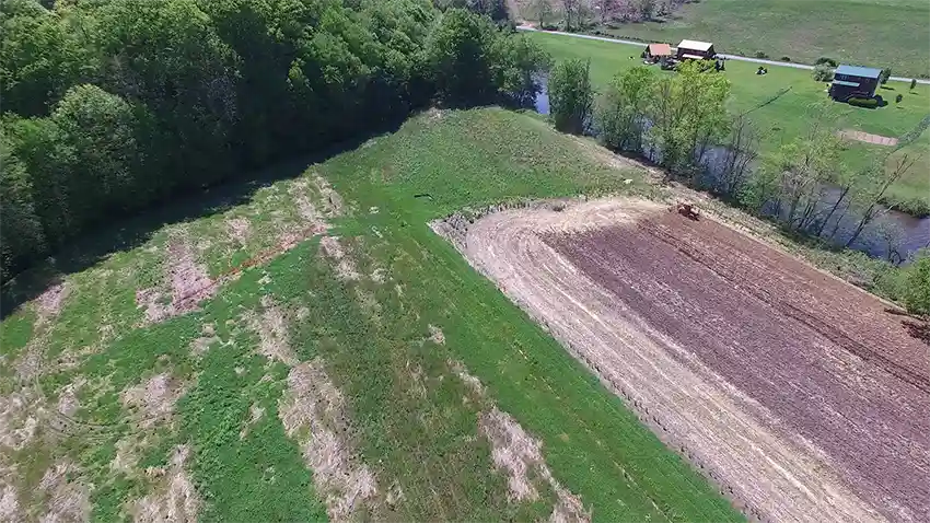 Before photo of Boone, NC Raw Water Intake
