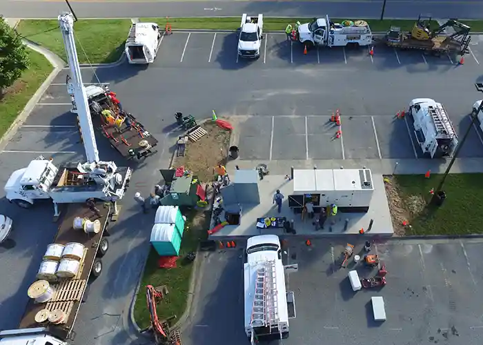 Smart Electric crew working