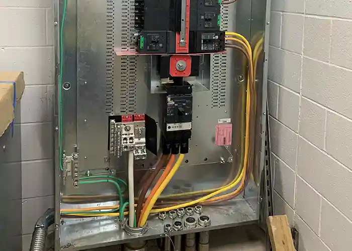 Panelboard interior